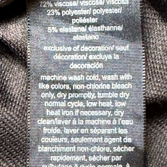 Tommy Hilfiger Pull-On Knit Skirt Size L - Picture 6 of 6